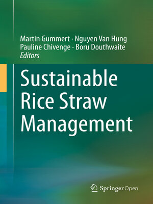 cover image of Sustainable Rice Straw Management